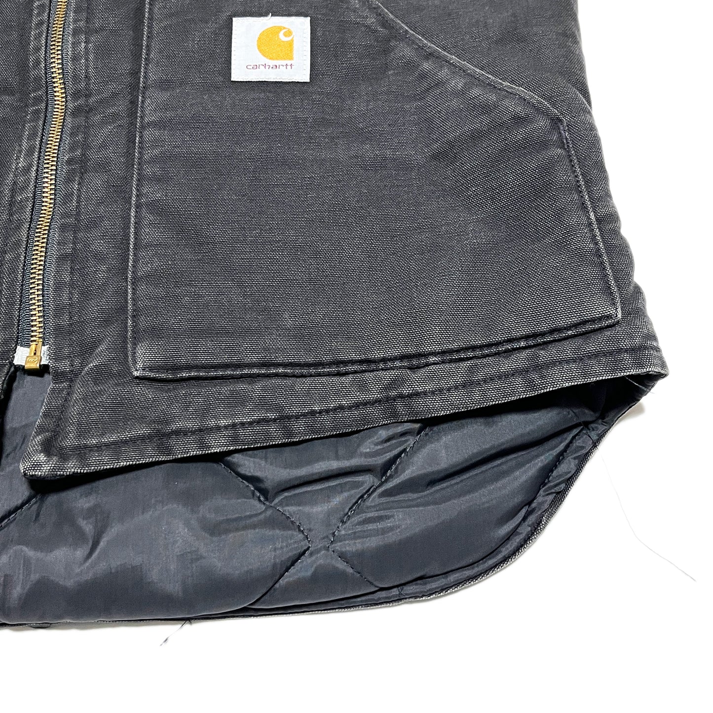 90's Carhartt Duck Vest Black Size (L)