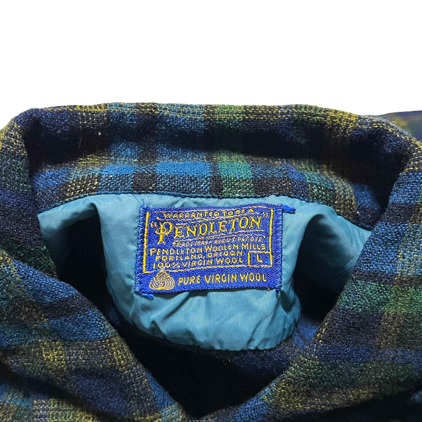 60's Pendleton Wool SH 好配色チェック Size (L)