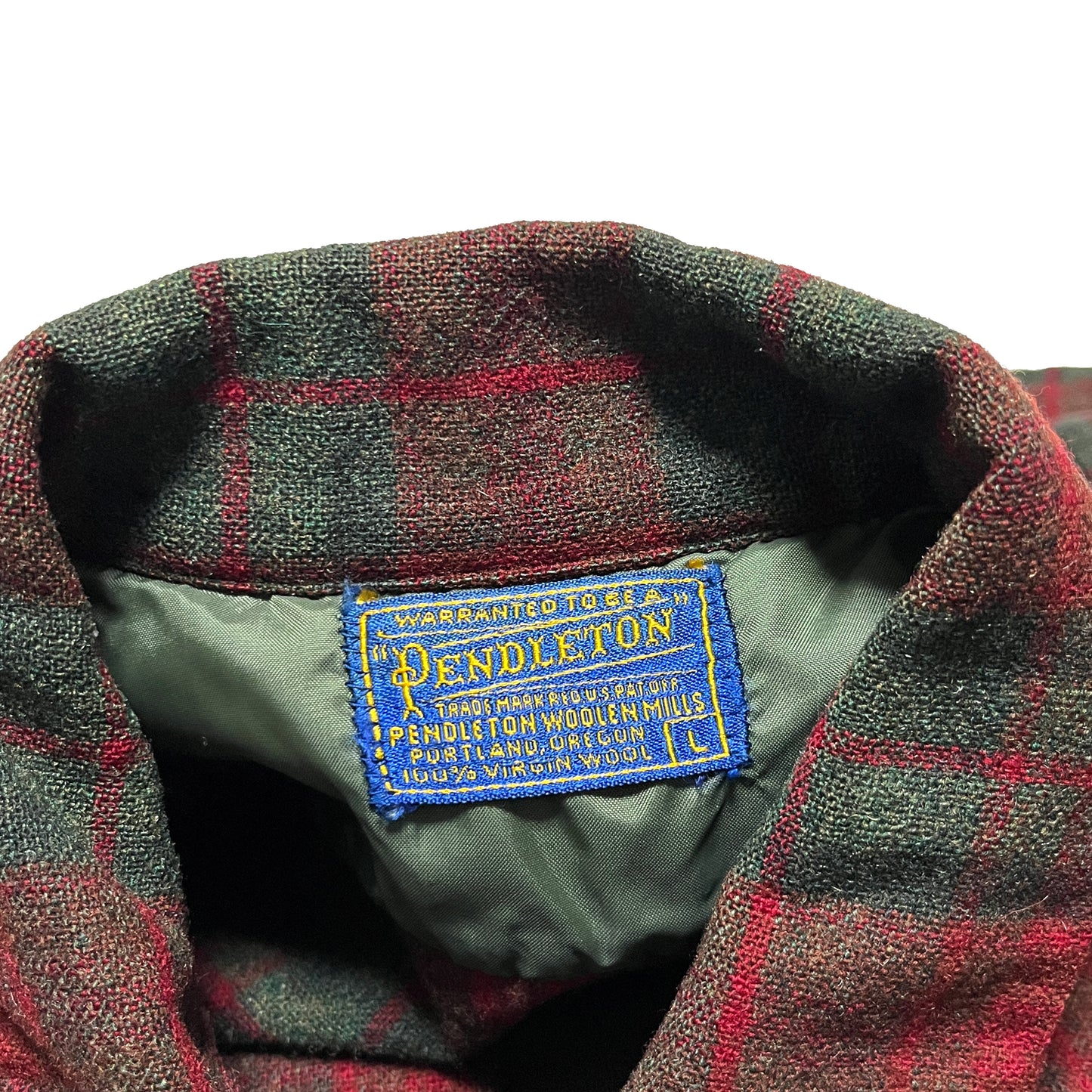 50's Pendleton Wool SH 好配色チェック Size (L)