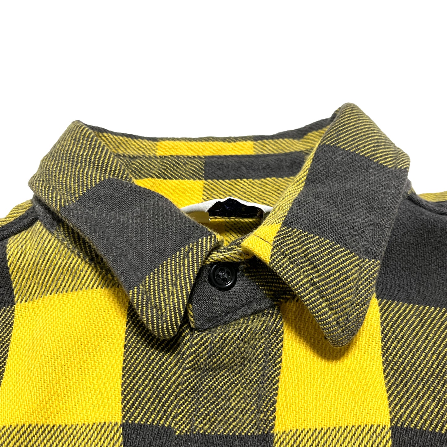 70's FIVEBROTHER Nel SH ブロックチェック 極上配色 Size (L)