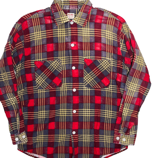 60's BIG MAC Print Nel SH 好配色パターン Size (M)