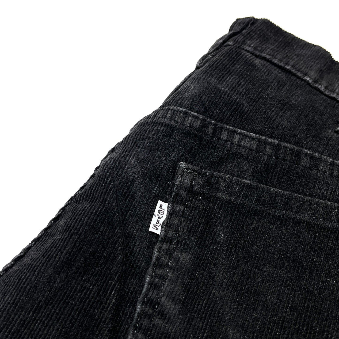 80's Levi's 519 Black Cords PT Size (W34.5 L32)位