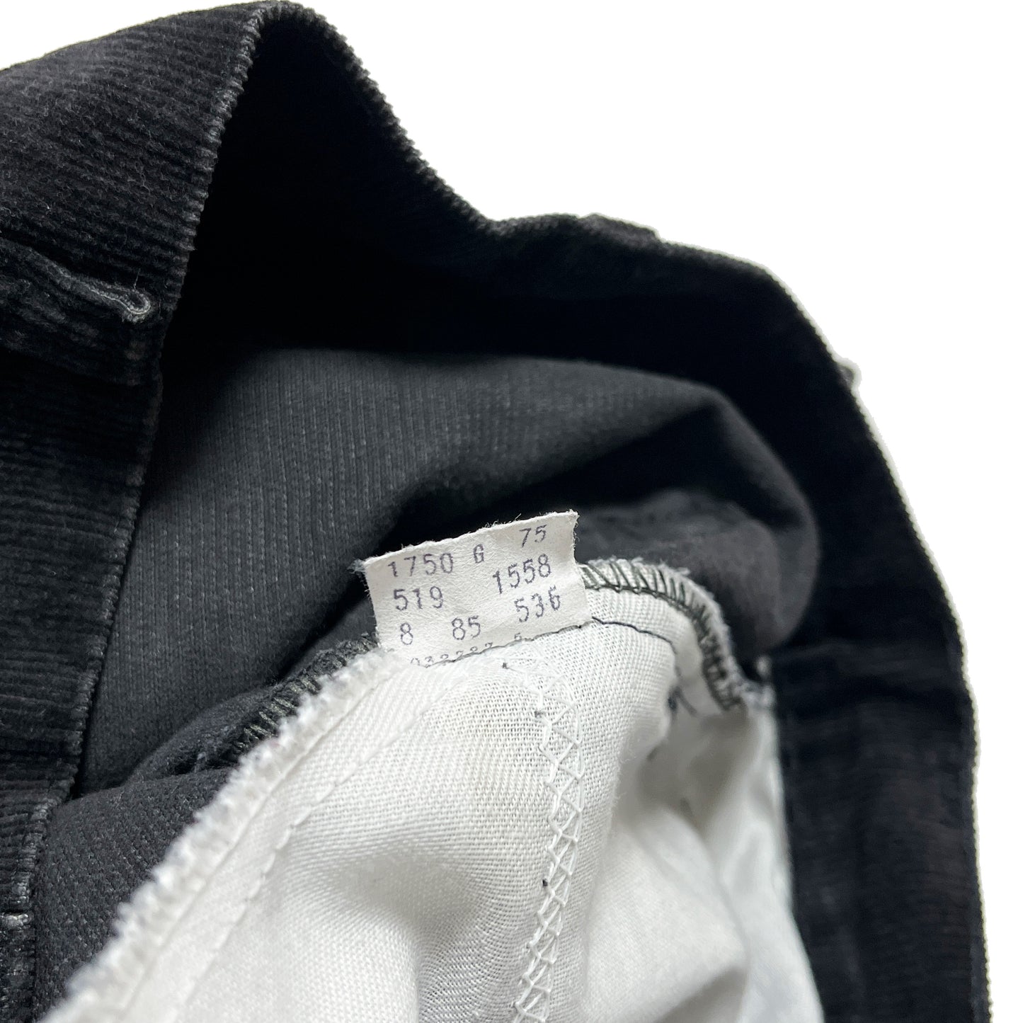 80's Levi's 519 Black Cords PT Size (W34.5 L32)位