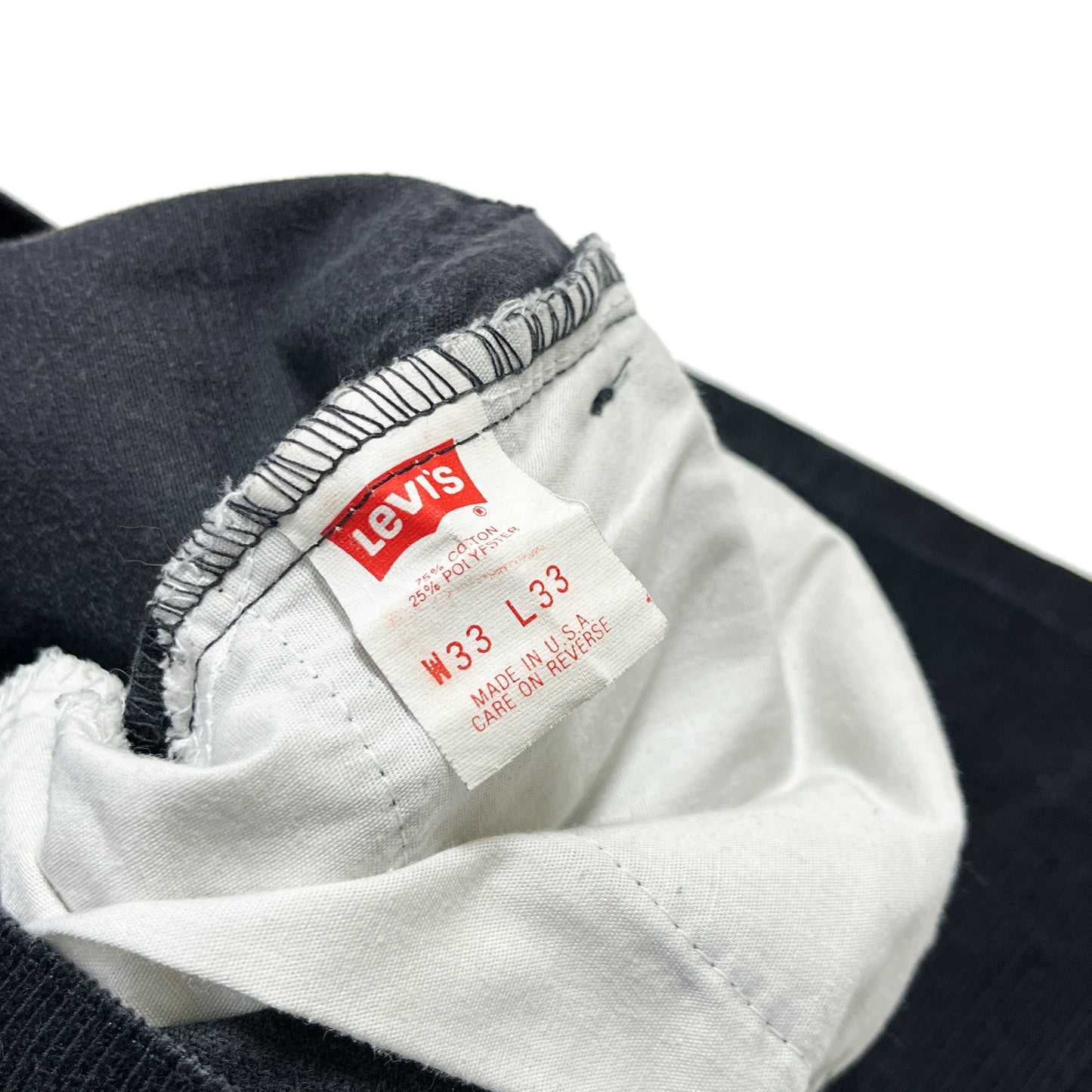 90's Levi's 519 Black Cords PT Size (W32 L32.5)位