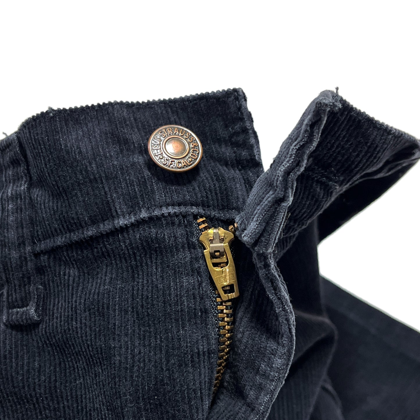 90's Levi's 519 Black Cords PT Size (W32 L32.5)位