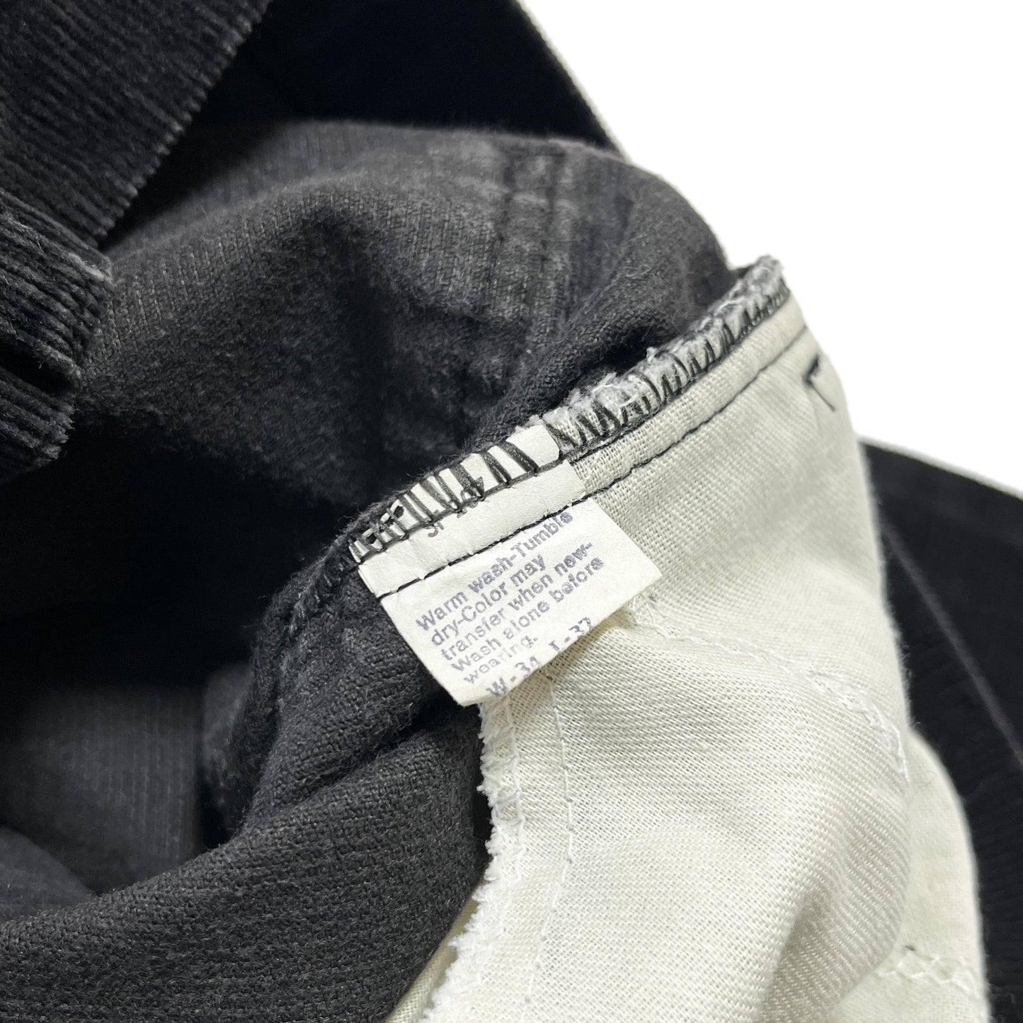 80's Levi's 519 Black Cords PT Size (W33.5 L31)位