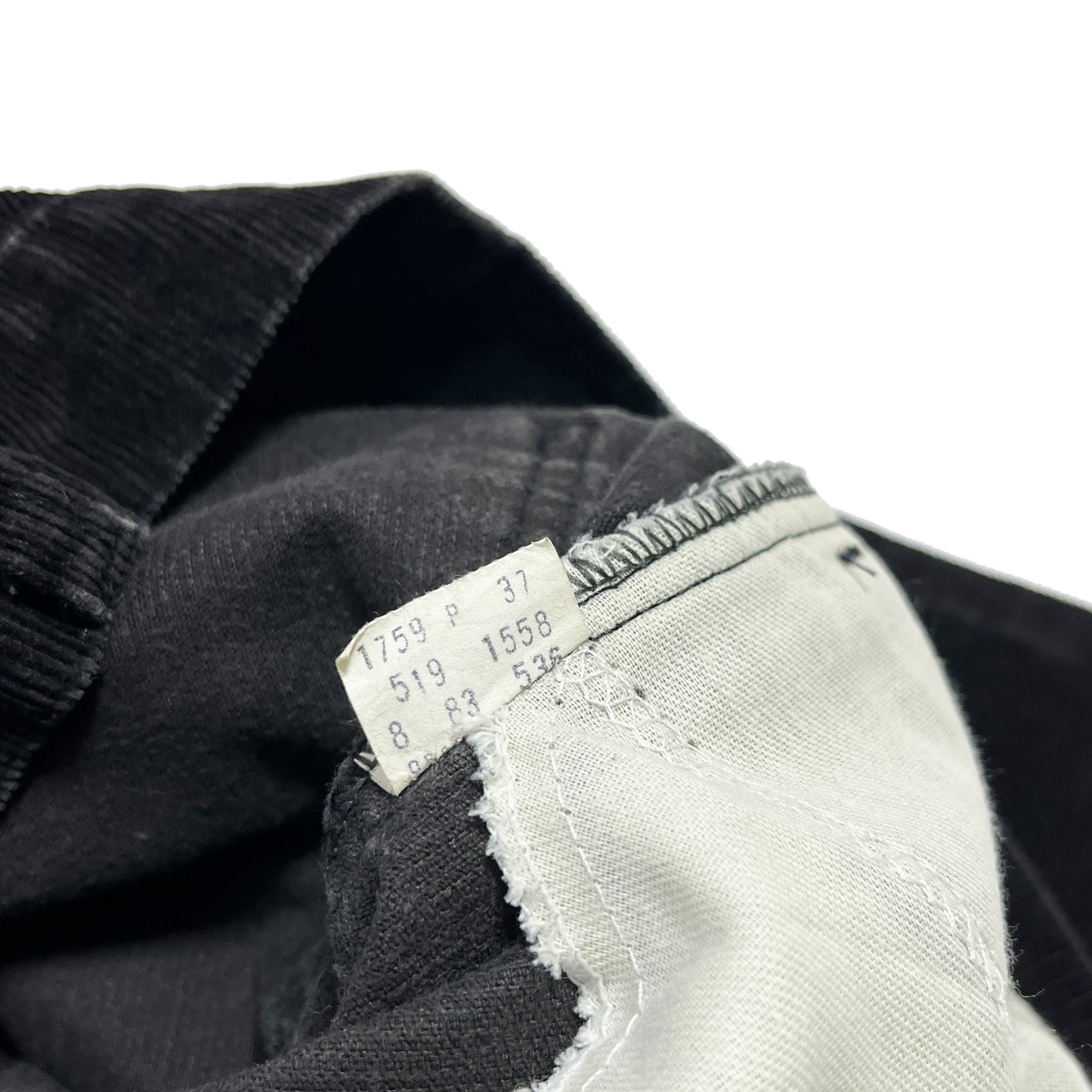 80's Levi's 519 Black Cords PT Size (W33.5 L31)位