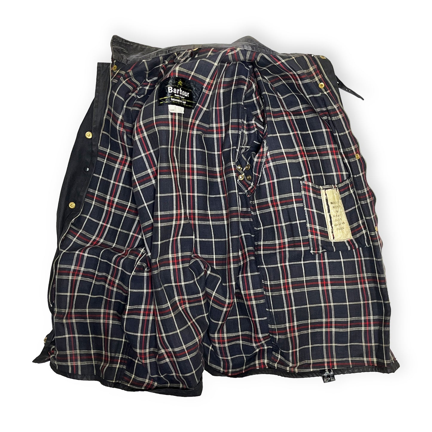 70s Barbour International 1ワラント "NATO" 極上コンディション 40 ブランドタグ 1 Barbour タグ サイズ表記