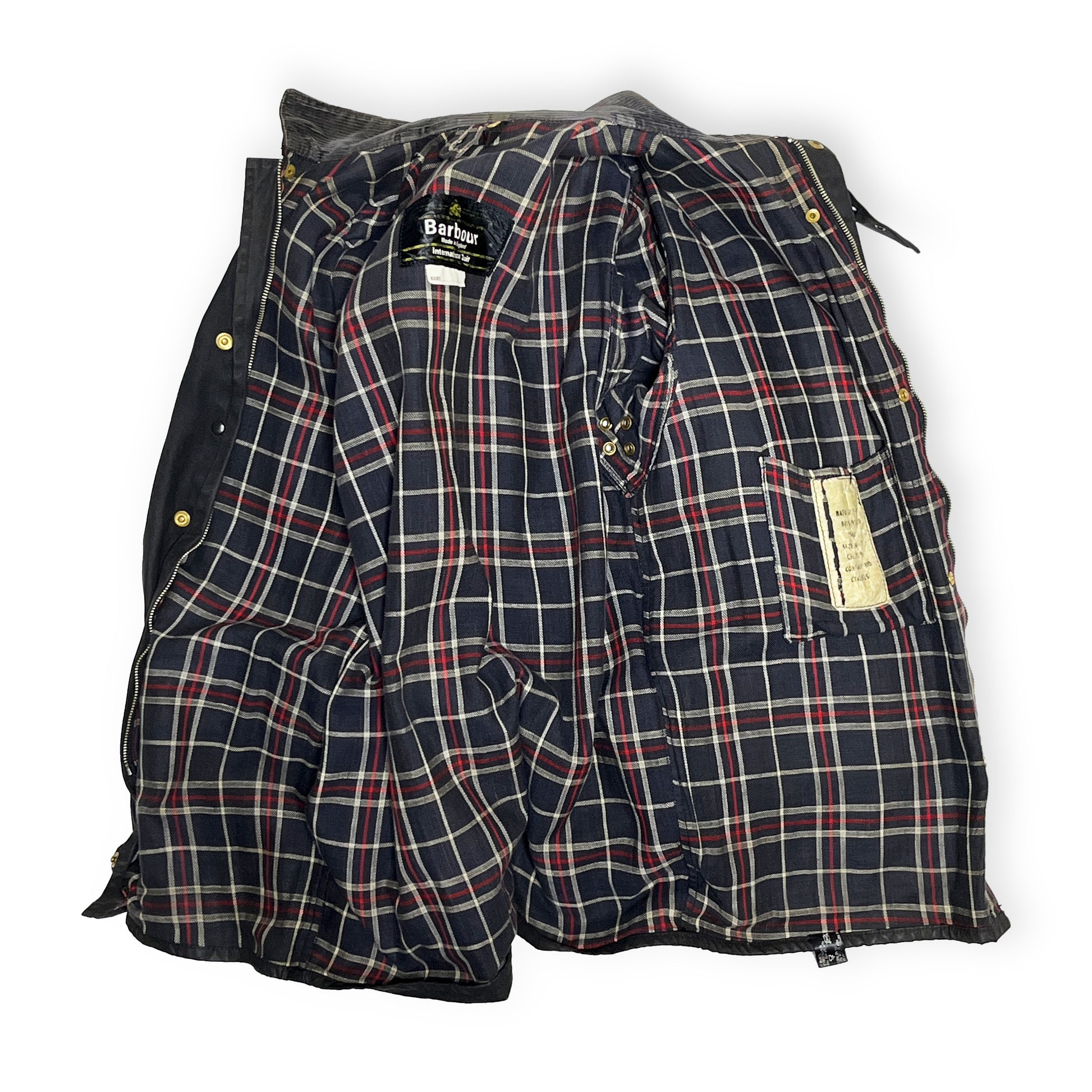 70s Barbour International 1ワラント "NATO" 極上コンディション 40 ブランドタグ 1 Barbour タグ サイズ表記