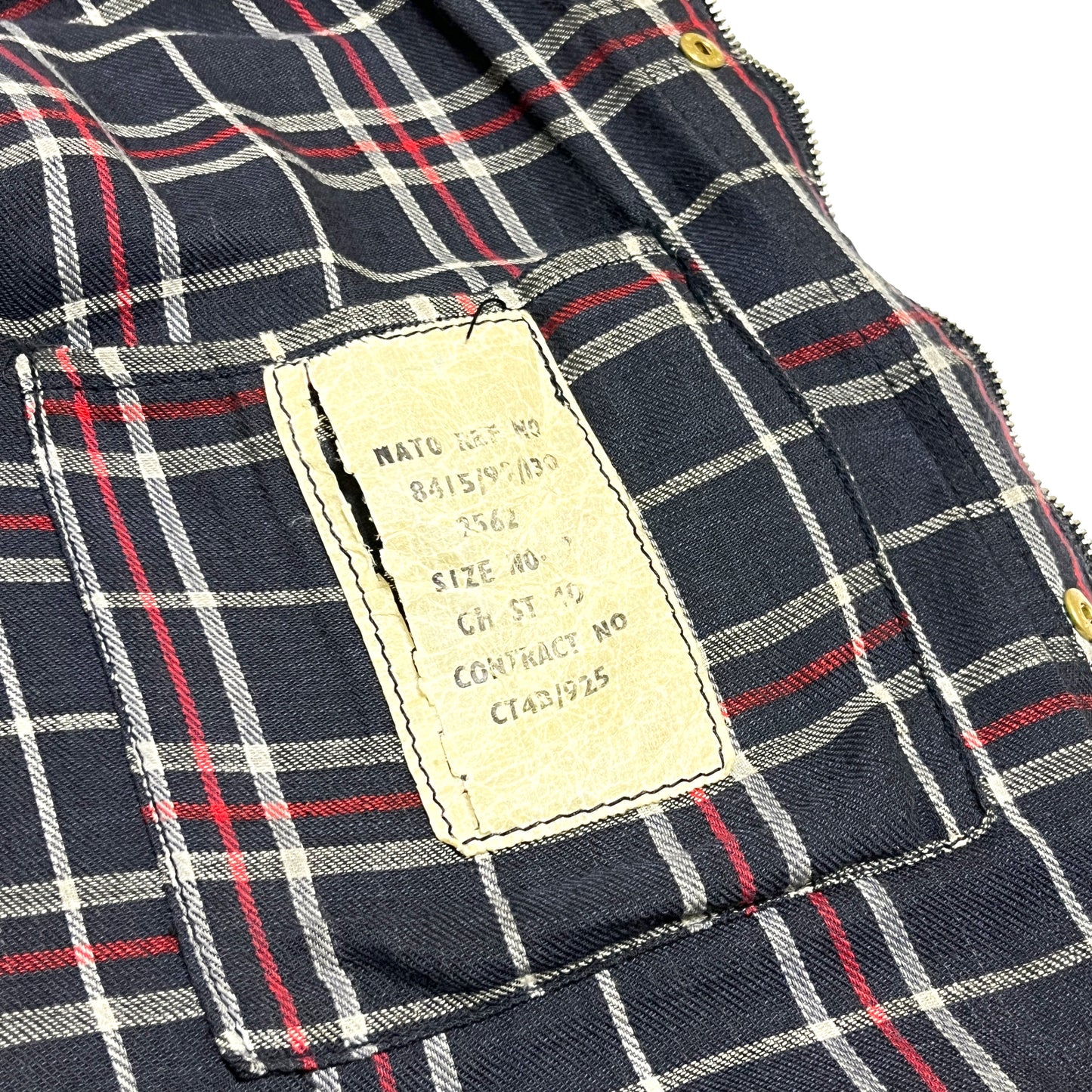 70s Barbour International 1ワラント "NATO" 極上コンディション 40 ブランドタグ 3 Barbour タグ サイズ表記