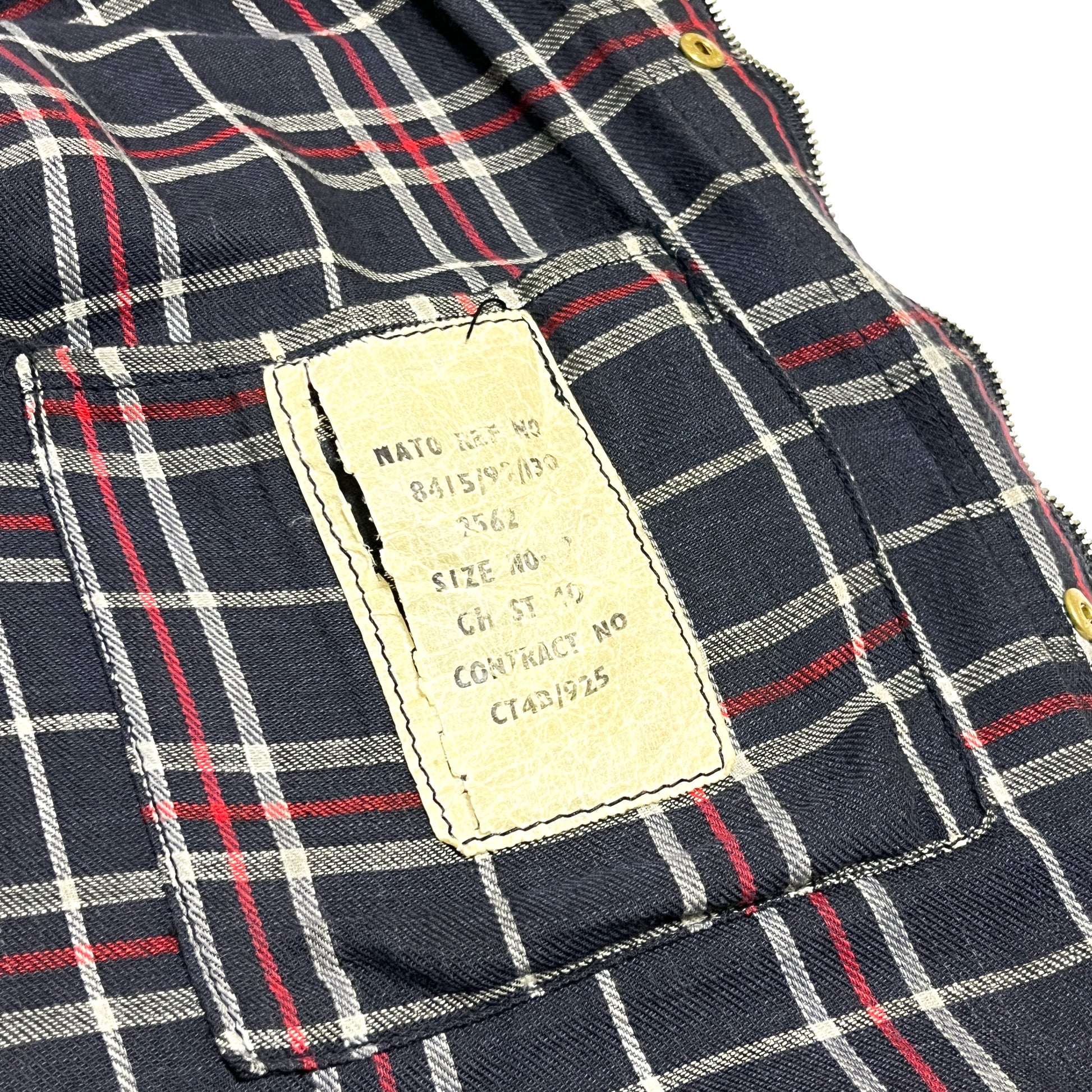70s Barbour International 1ワラント "NATO" 極上コンディション 40 ブランドタグ 3 Barbour タグ サイズ表記