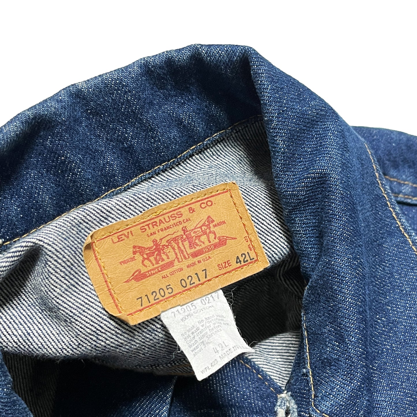 70's〜 Levi's 71205 Denim JKT Size (42L)