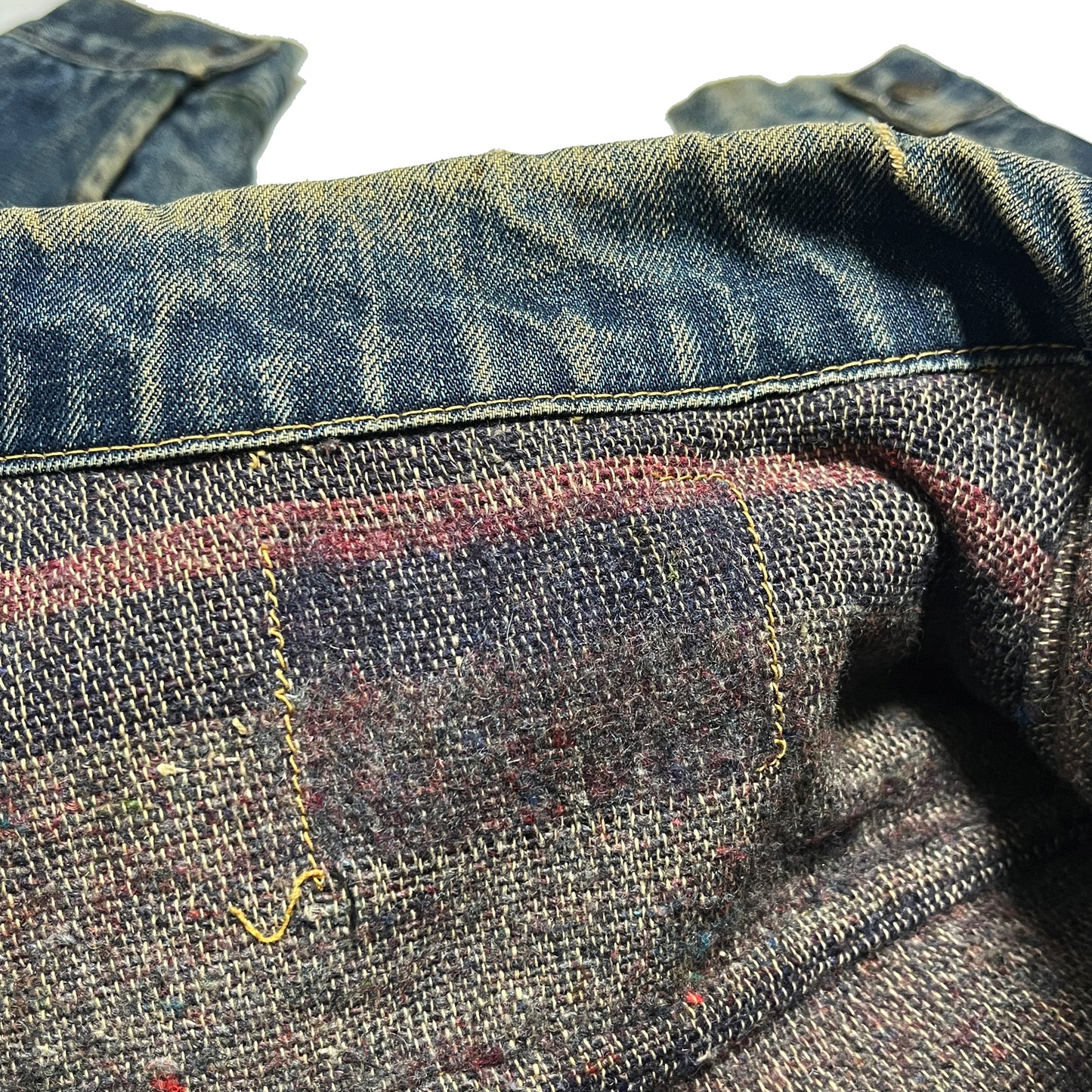 60's Levi's 559 Denim JKT ペンキ飛び Size (44-46)位 極上雰囲気！