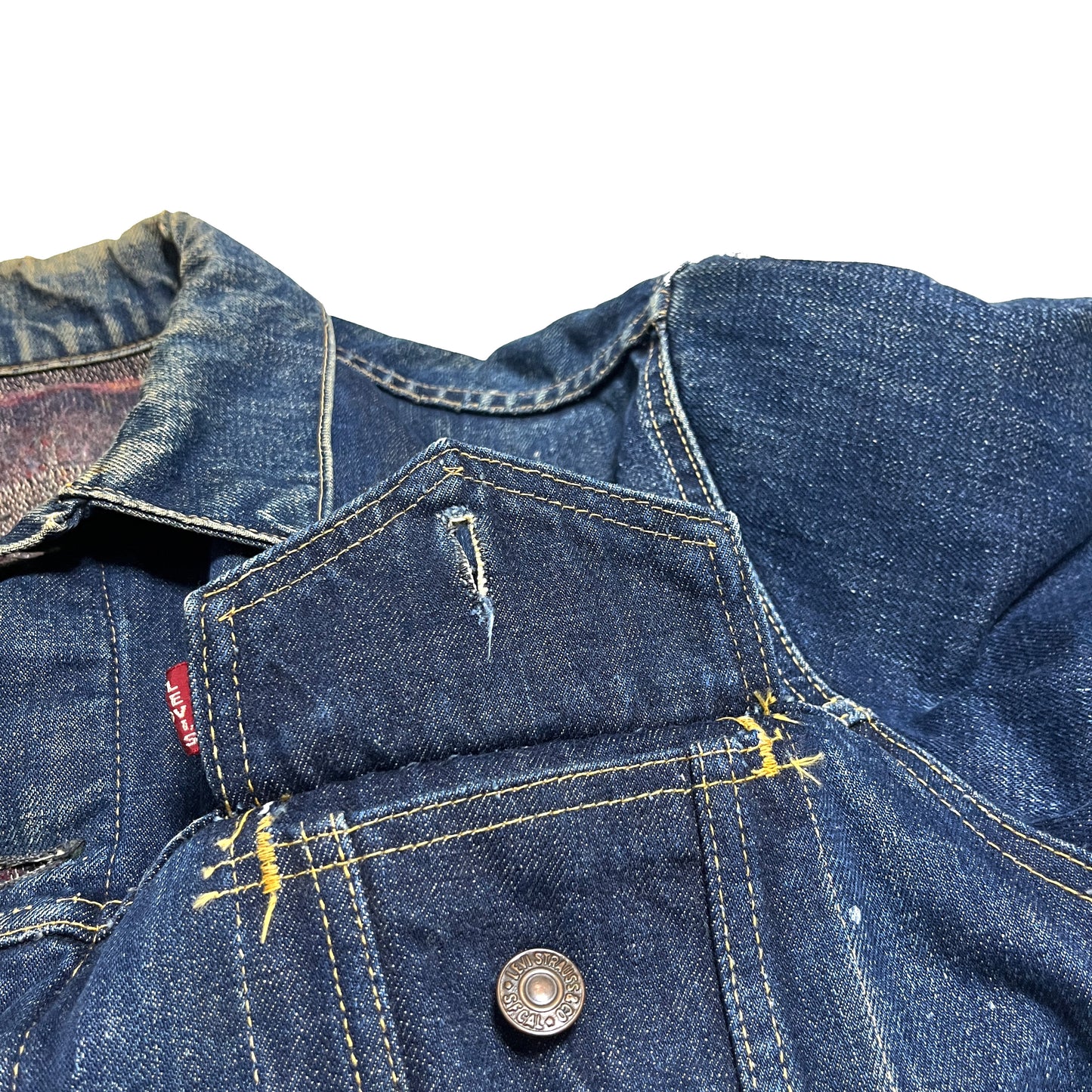 60's Levi's 559 Denim JKT ペンキ飛び Size (44-46)位 極上雰囲気！