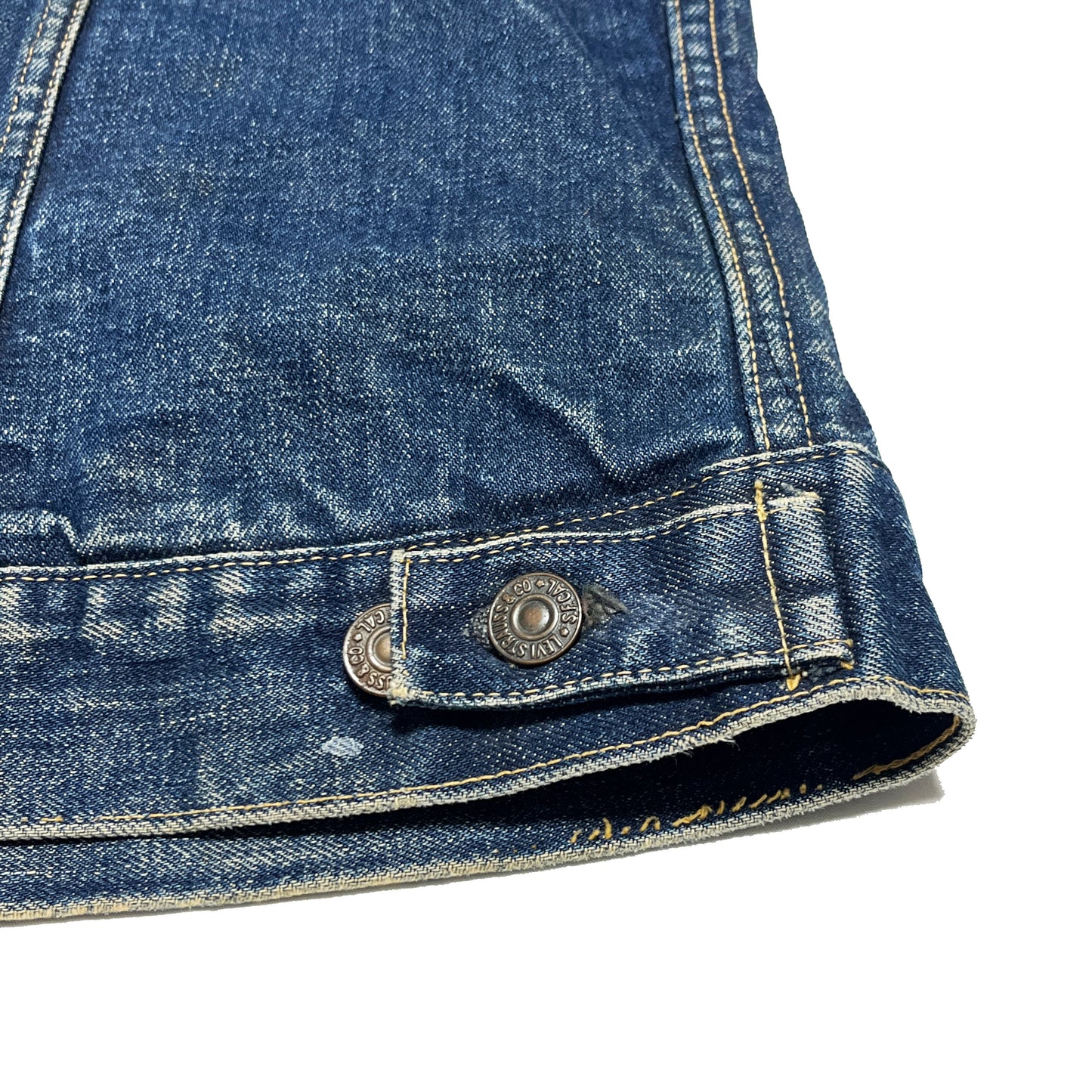 60's Levi's 559 Denim JKT ペンキ飛び Size (44-46)位 極上雰囲気！