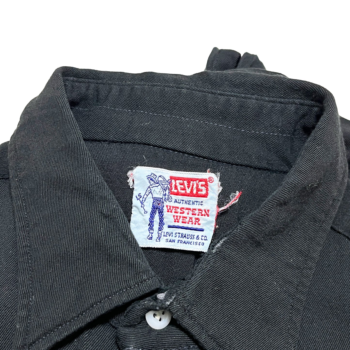 60's Levi's サドルマン Rayon Western L/S SH Size (L)位