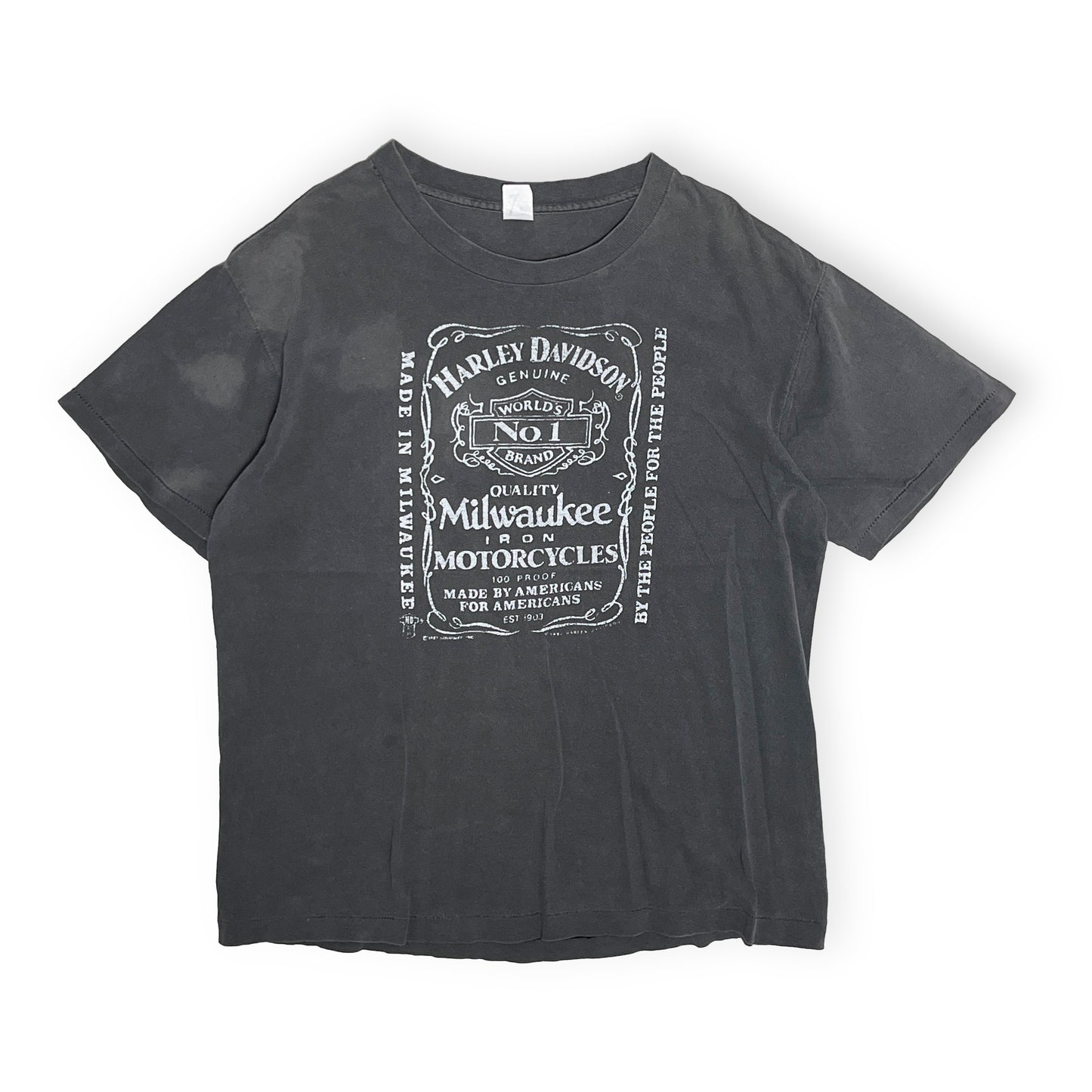 90's Harley Davidson T "Jack Daniel's" Parody Size (XL)