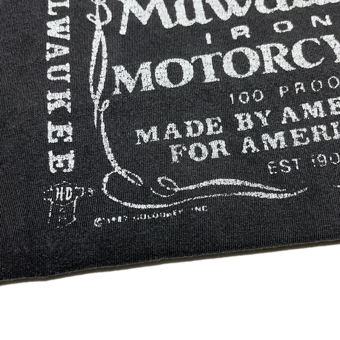 90's Harley Davidson T "Jack Daniel's" Parody Size (XL)