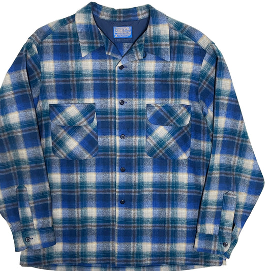 70's Pendleton Wool SH 好配色チェック Size (XL) ビッグサイズ！