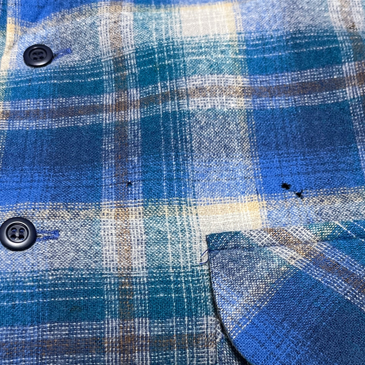 70's Pendleton Wool SH 好配色チェック Size (XL) ビッグサイズ！