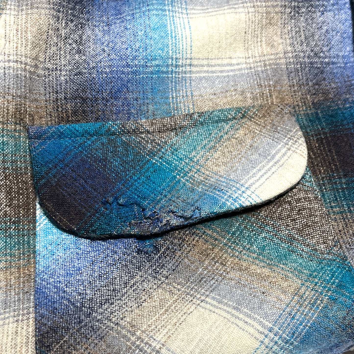 70's Pendleton Wool SH 極上配色チェック Size (L)