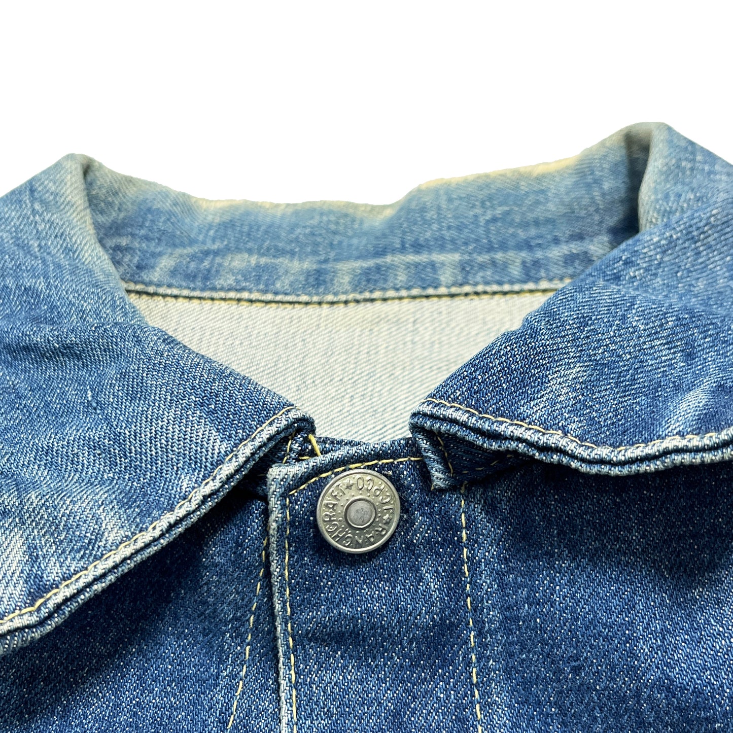 60s〜 J.C.Penny Denim JKT 44 ブランドタグ 襟のボタン