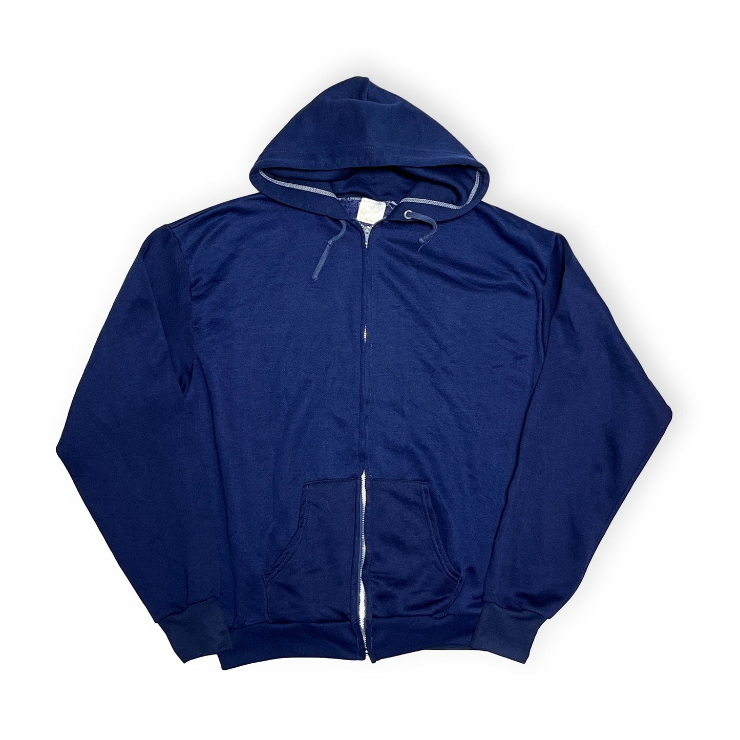 70s Sears KINGS ROAD Zip Parka ネイビー XL ブランドタグ サイズ表記 洗濯表示