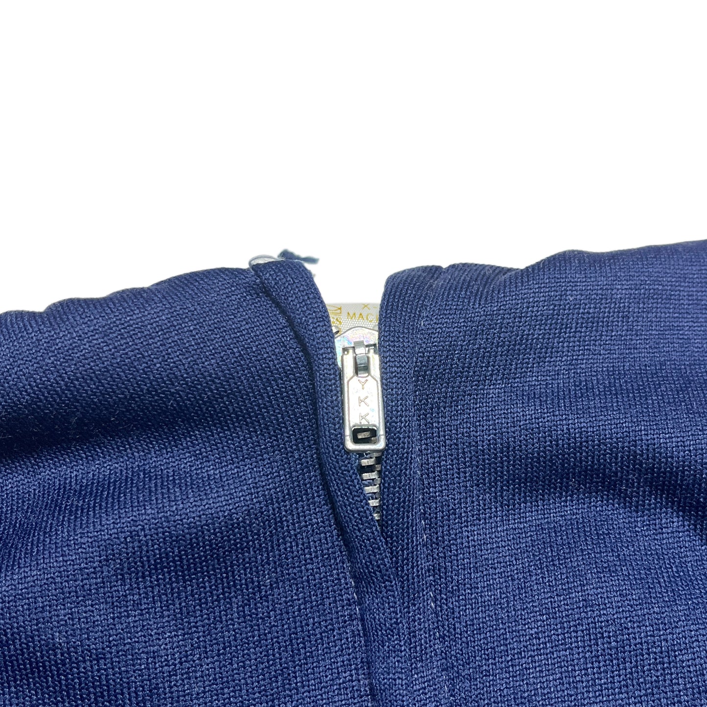 70s Sears KINGS ROAD Zip Parka ネイビー XL ディテール 2 ファスナー 素材の質感