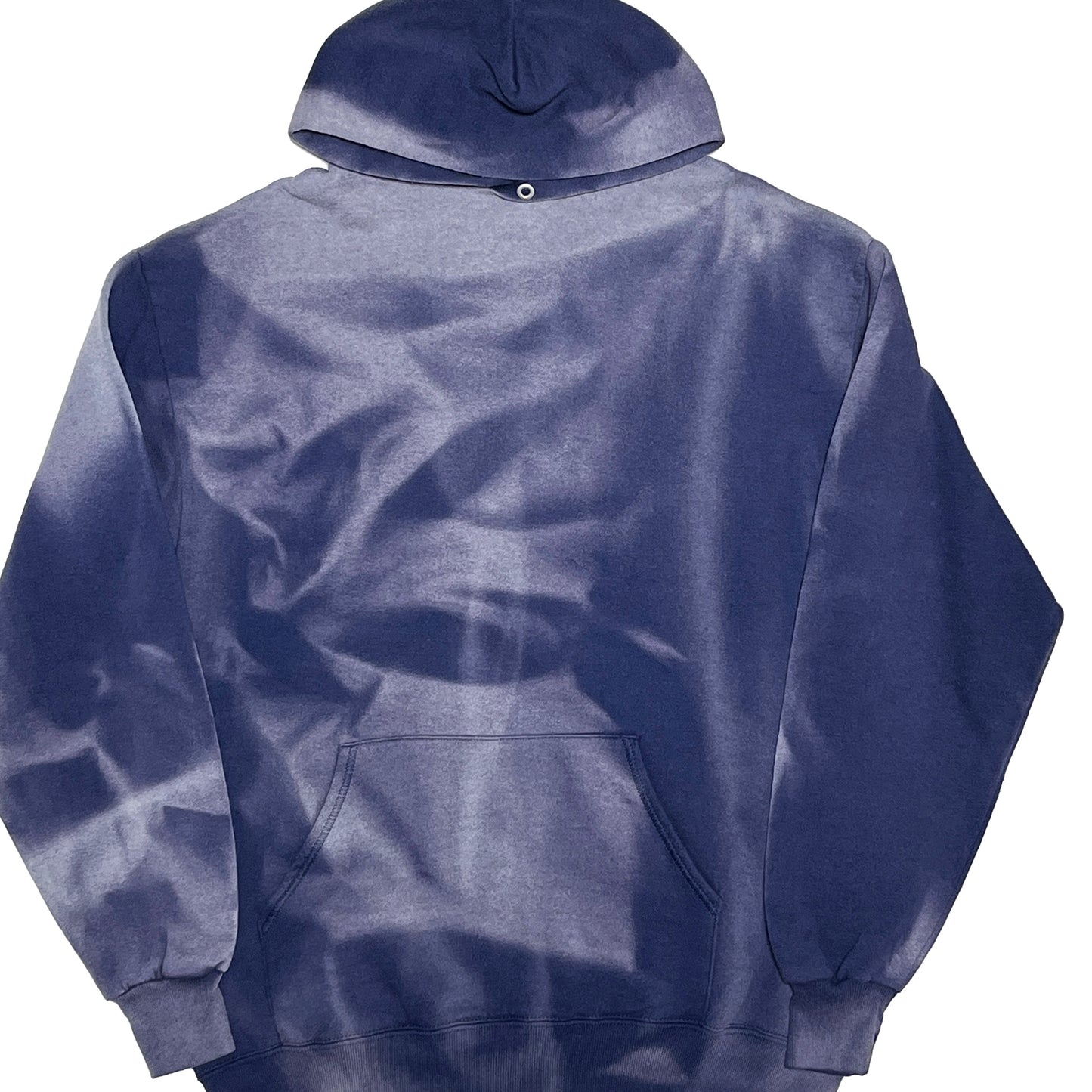 80s〜 JERZEES Parka フェード 極上雰囲気 XL 平置き 背面全体 フェード加工 ポケット フード