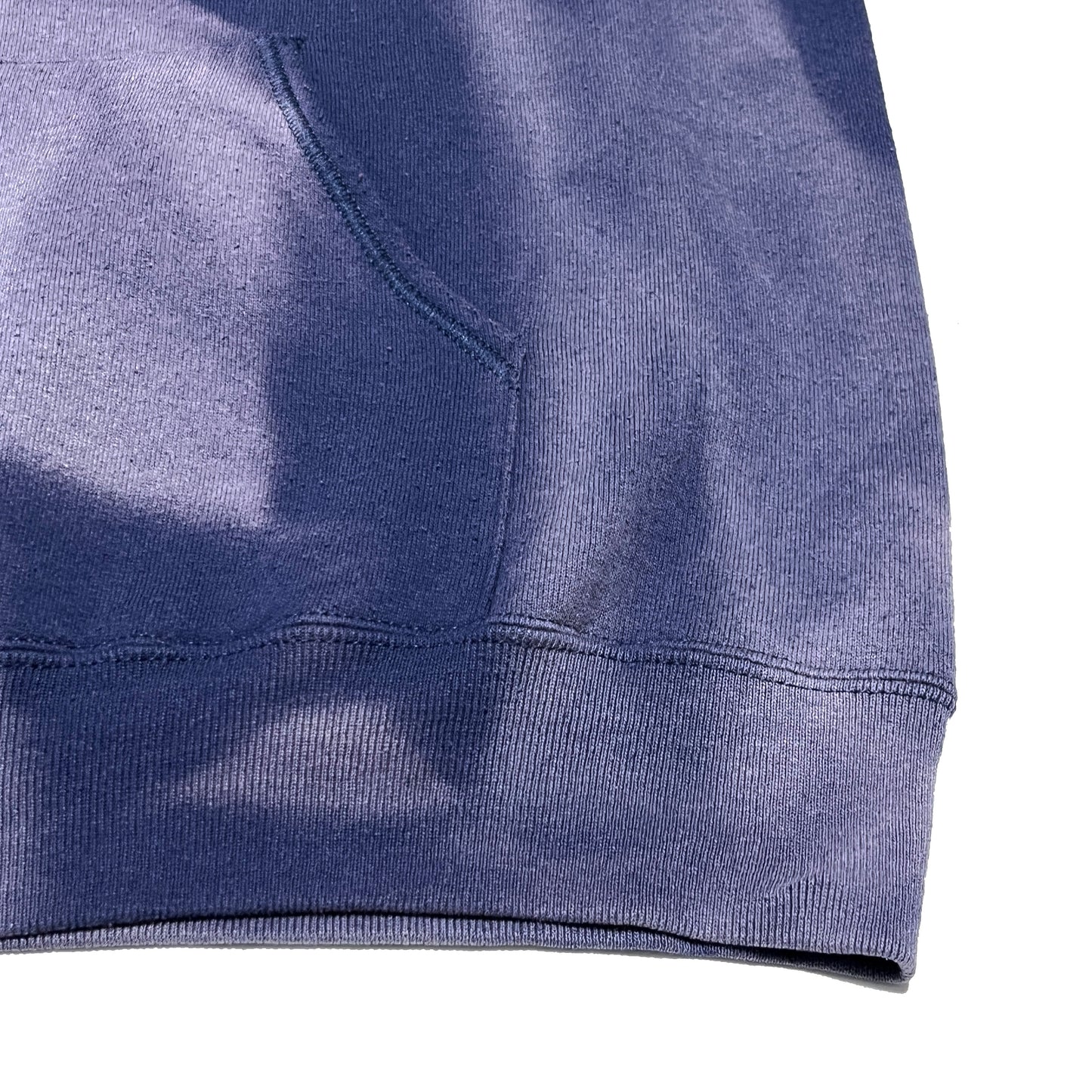 80s〜 JERZEES Parka フェード 極上雰囲気 XL ディテール 2 ポケット ファスナー 素材の質感
