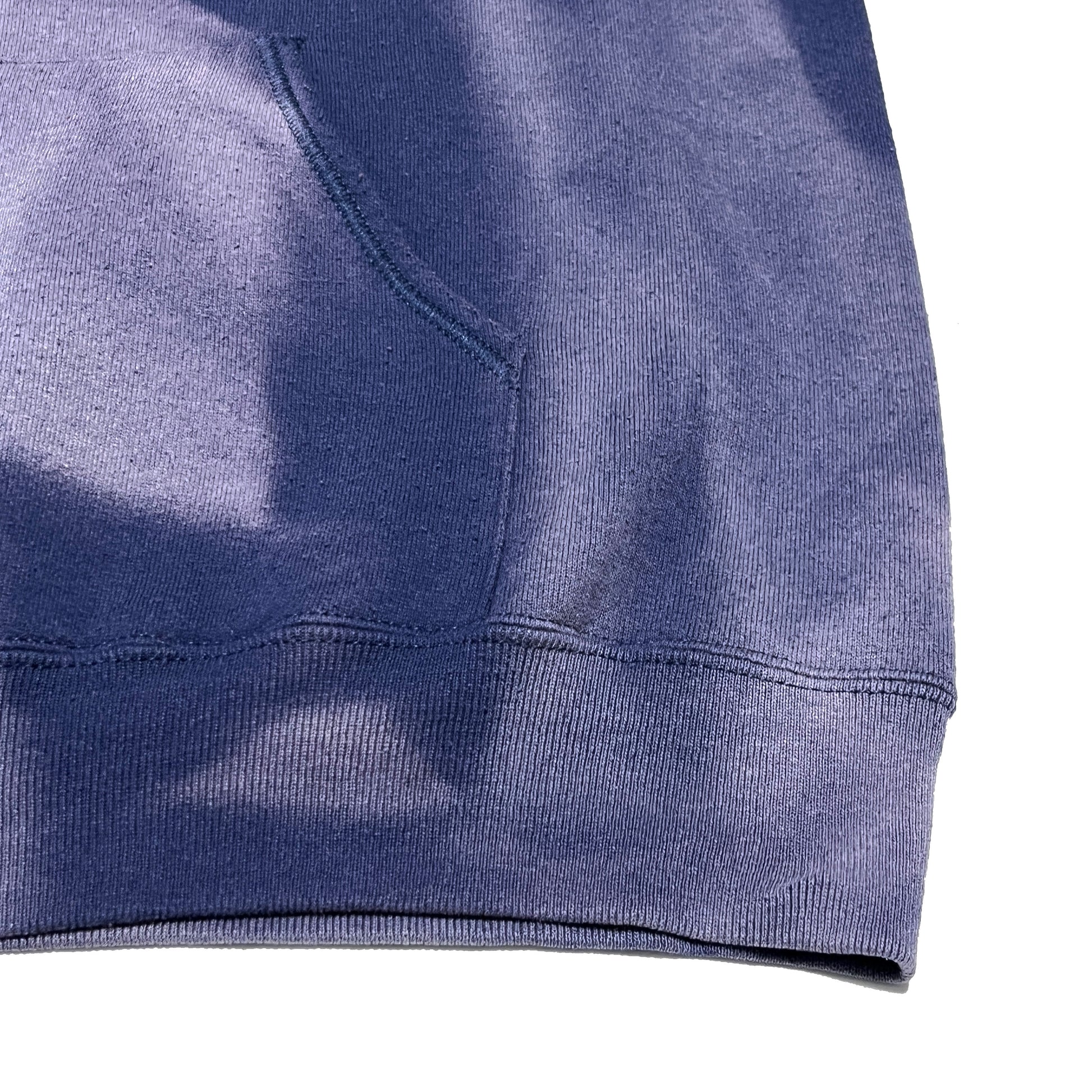80s〜 JERZEES Parka フェード 極上雰囲気 XL ディテール 2 ポケット ファスナー 素材の質感