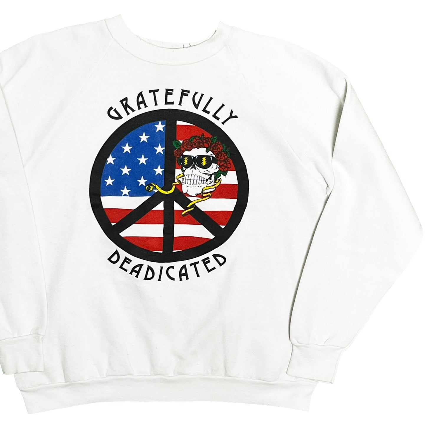 80's〜 FRUIT OF THE LOOM Gratefuldead Sweat Size (L)