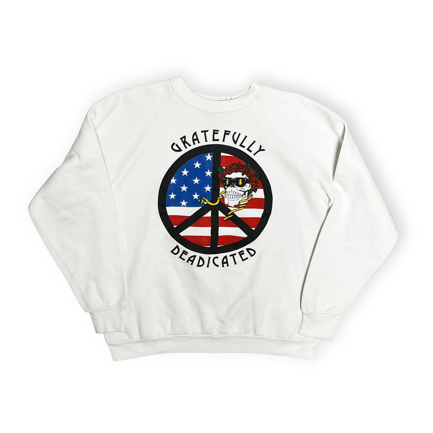 80's〜 FRUIT OF THE LOOM Gratefuldead Sweat Size (L)