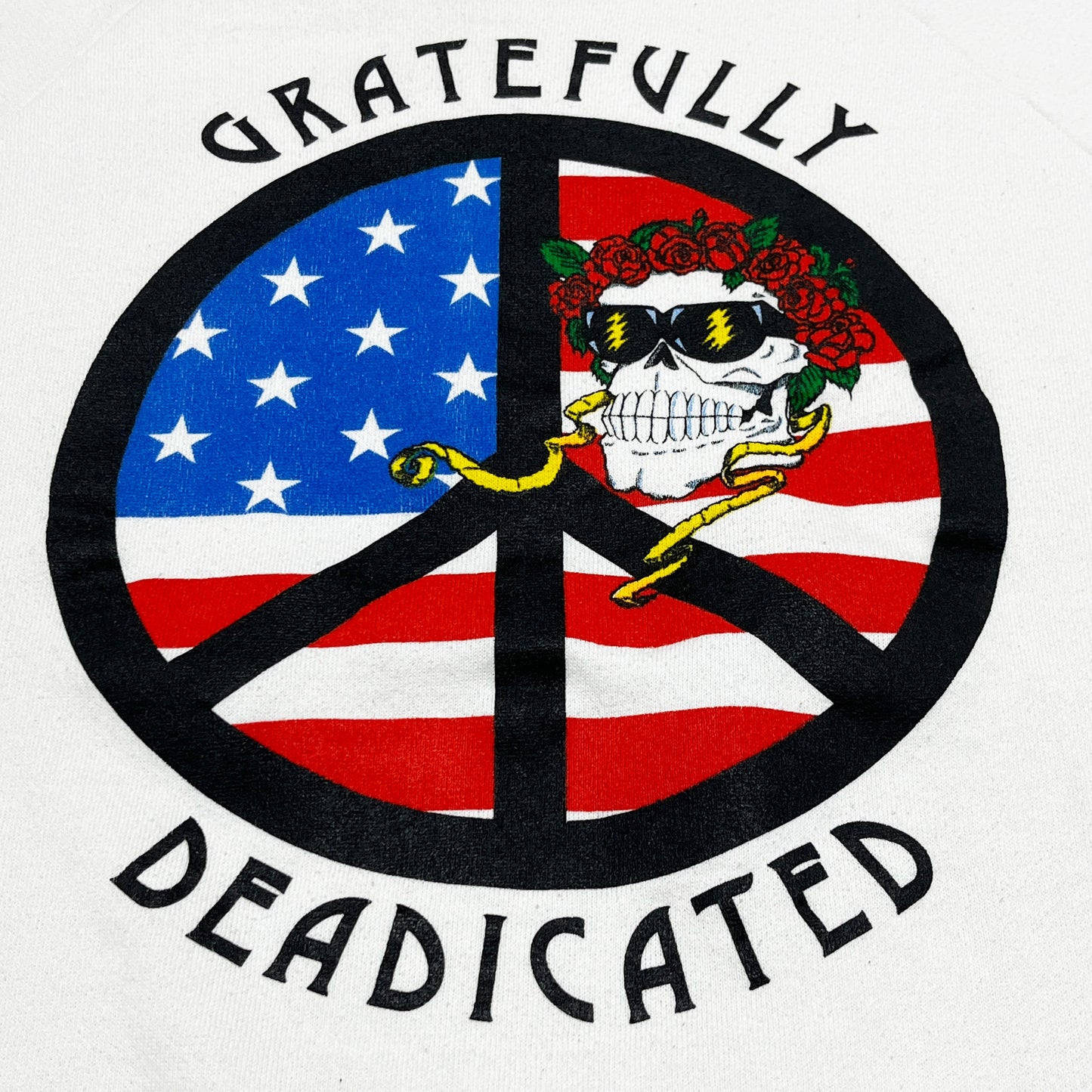 80's〜 FRUIT OF THE LOOM Gratefuldead Sweat Size (L)