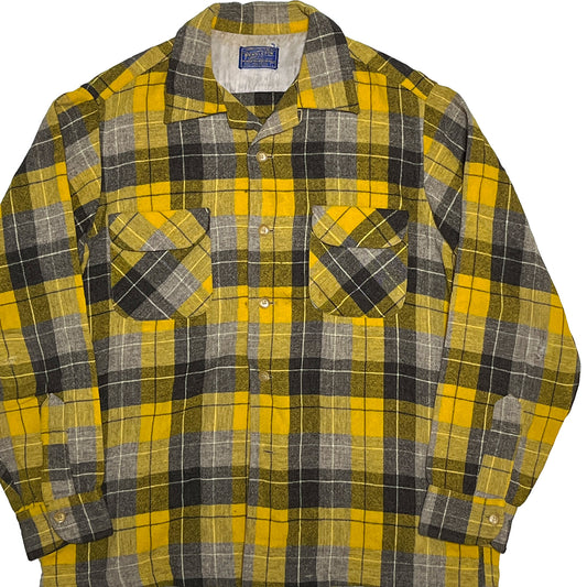 50's Pendleton Wool SH 極上配色チェック Size (L)