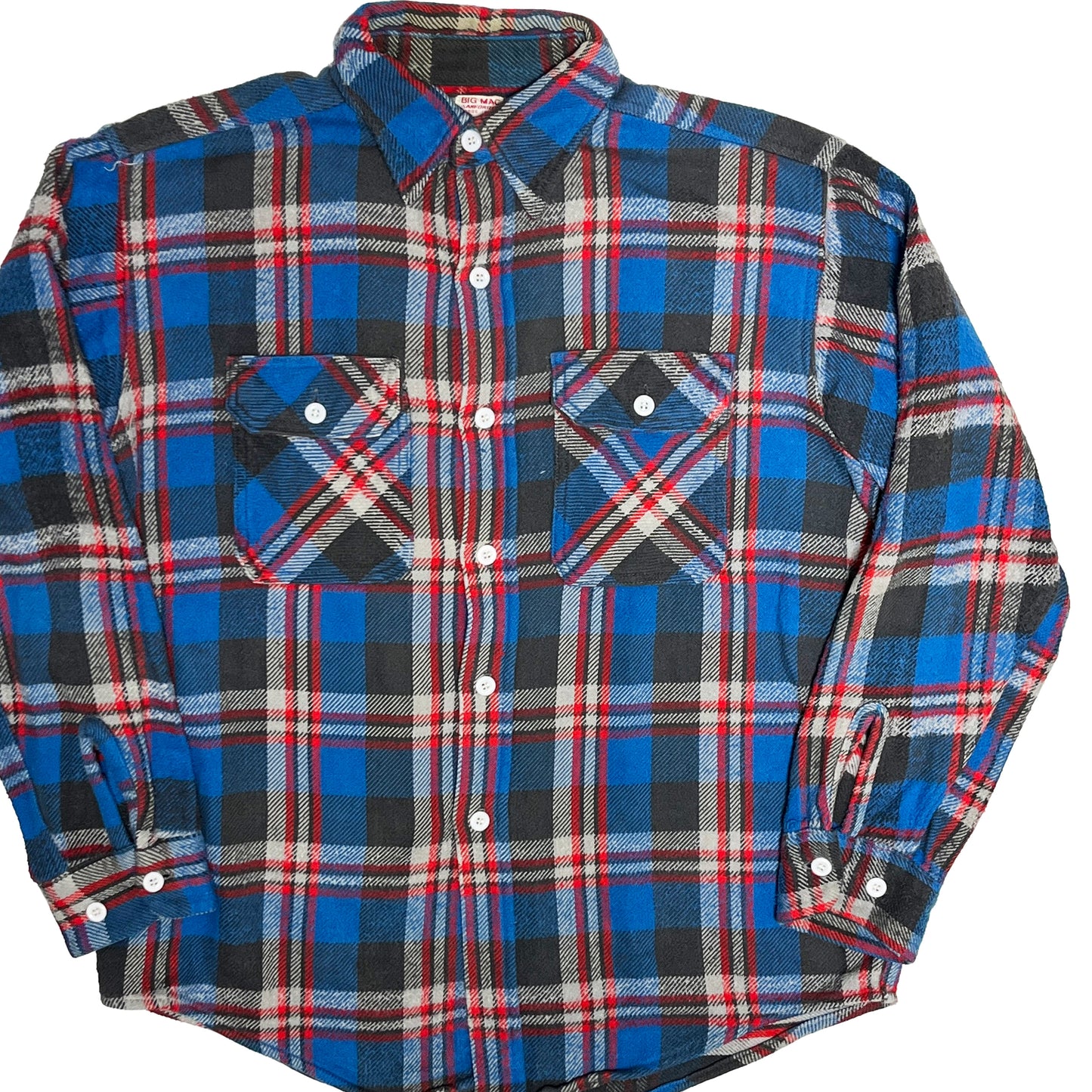 60's BIG MAC Pile Nel SH 好配色チェック Size (L)