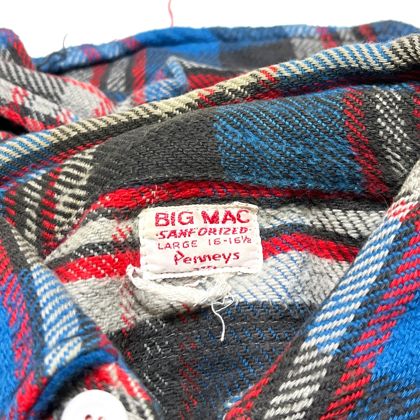 60's BIG MAC Pile Nel SH 好配色チェック Size (L)