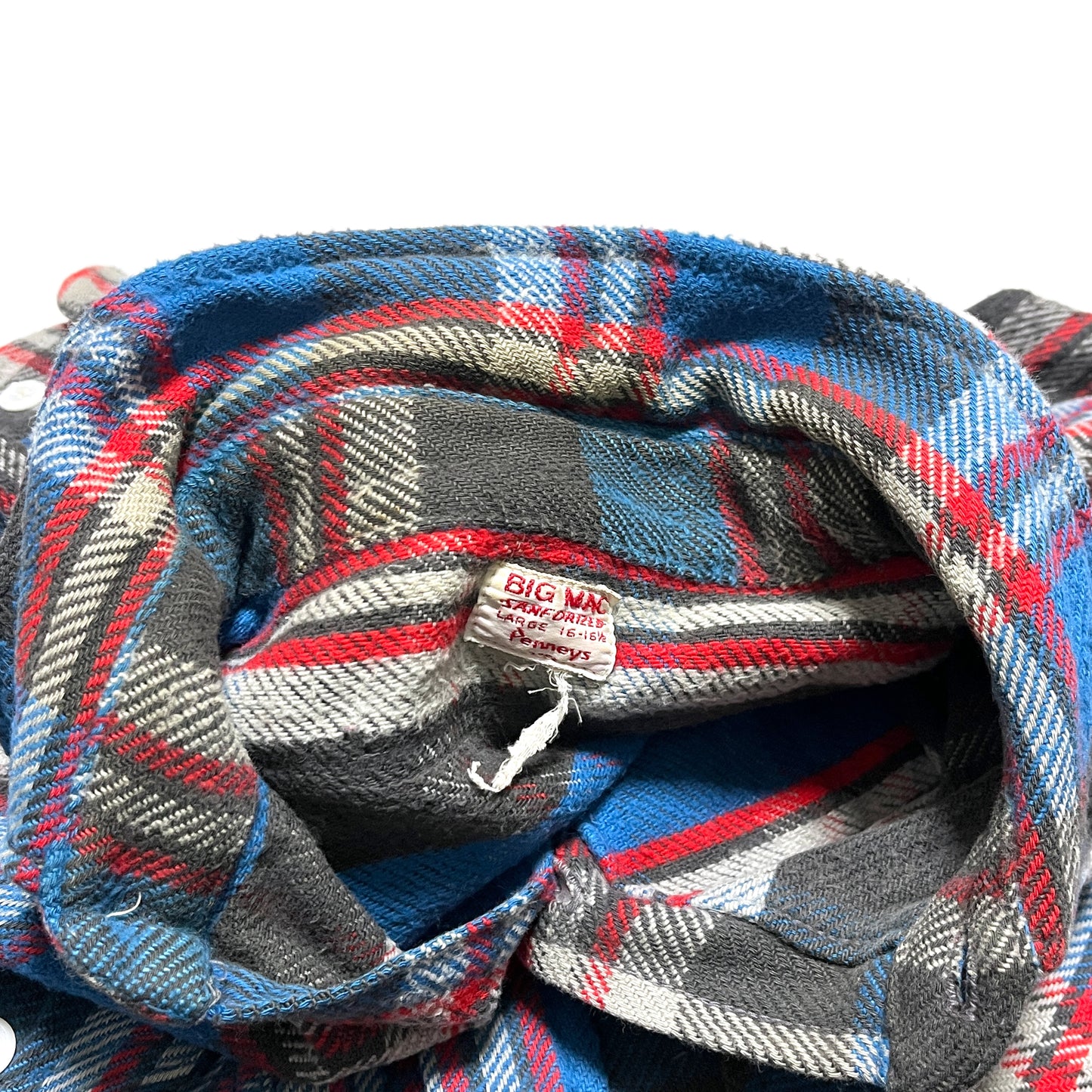 60's BIG MAC Pile Nel SH 好配色チェック Size (L)