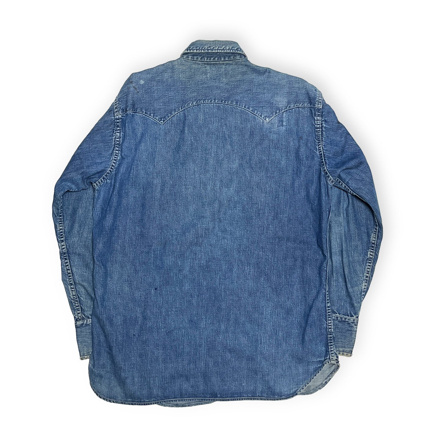 50's Levi's Denim Western L/S SH 極上雰囲気 Size (L-XL)位 スペシャル！