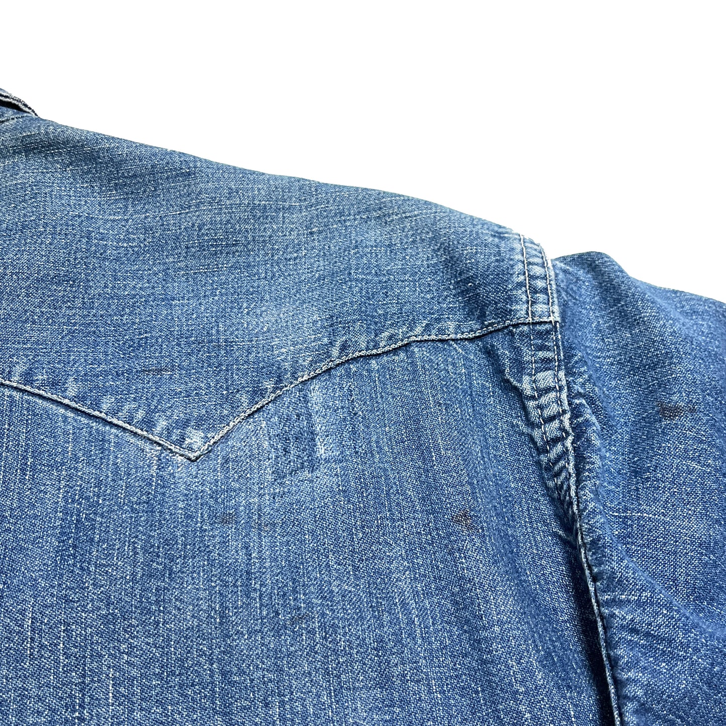 50's Levi's Denim Western L/S SH 極上雰囲気 Size (L-XL)位 スペシャル！