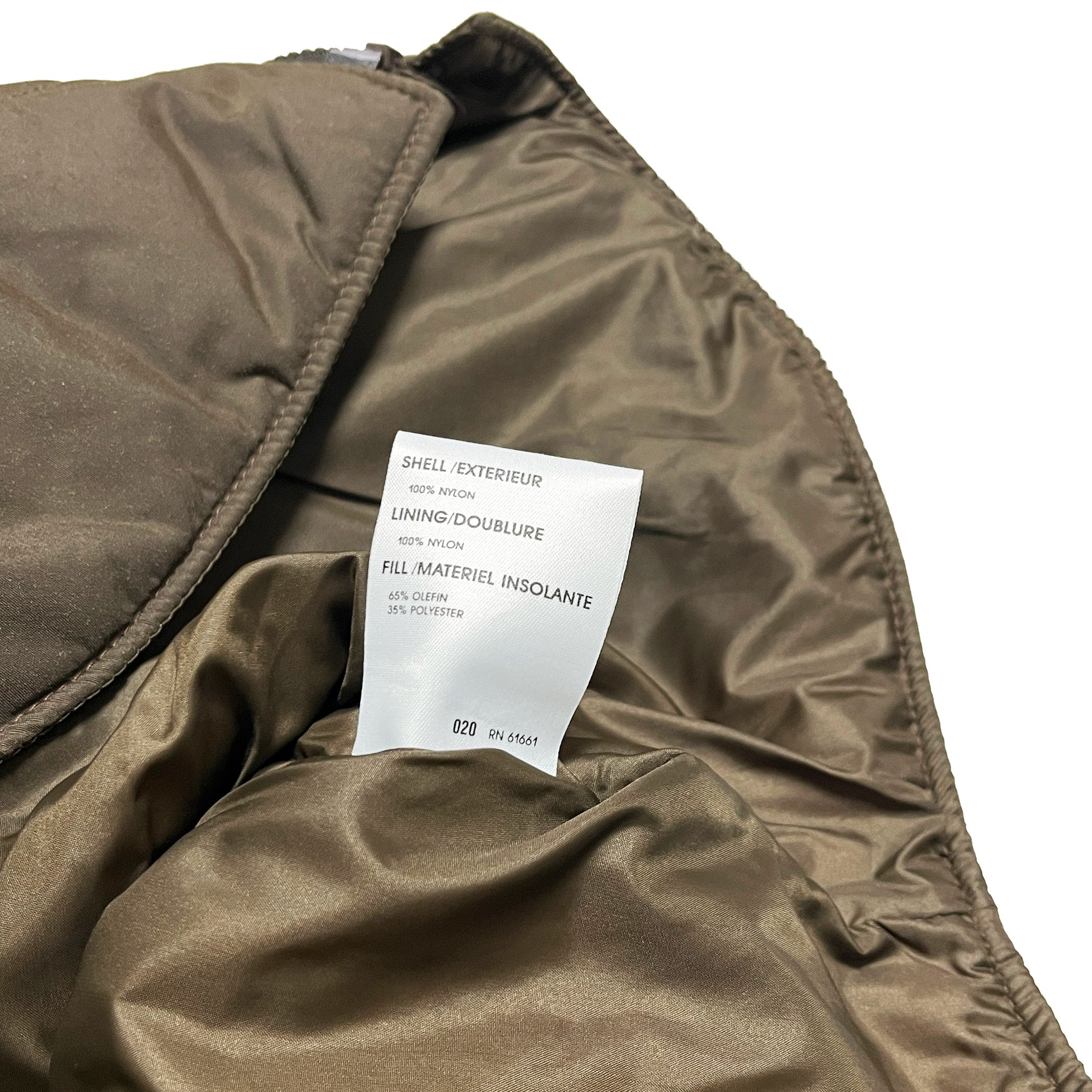 80s North Face Vest "U.S FISH & WILDLIFE SERVICE" L ディテール 素材 縫い目 ジッパー