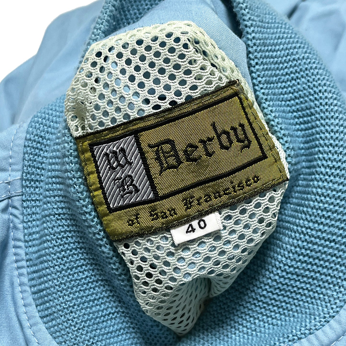 60's Derby JKT Old Englishタグ 綿なし グッドカラー Size (40)