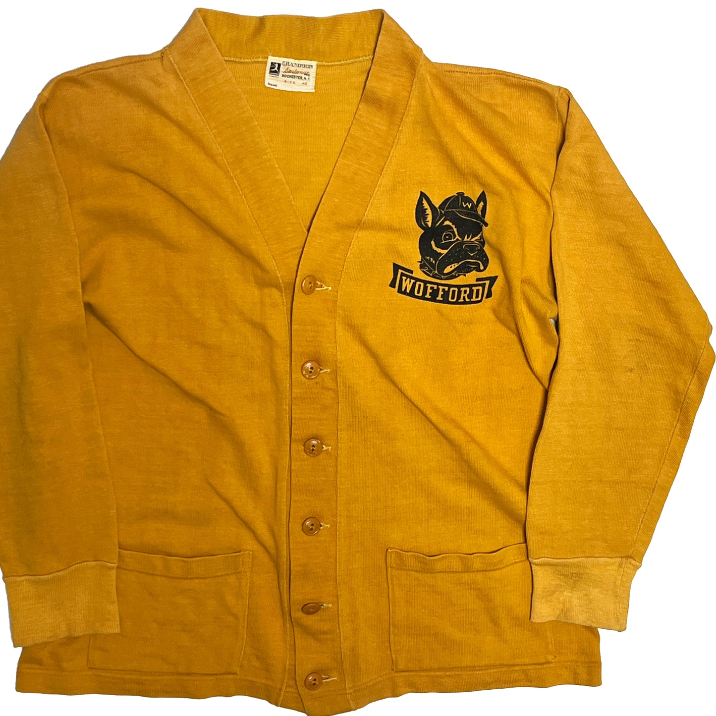 40's〜 Champion デカランタグ Sweat Cardigan Size (42)超スペシャル！