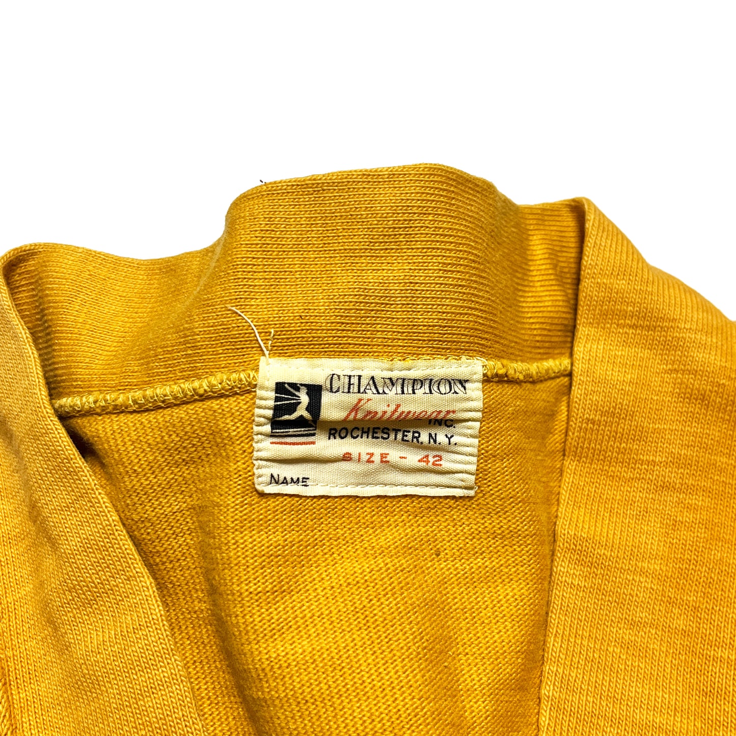 40's〜 Champion デカランタグ Sweat Cardigan Size (42)超スペシャル！