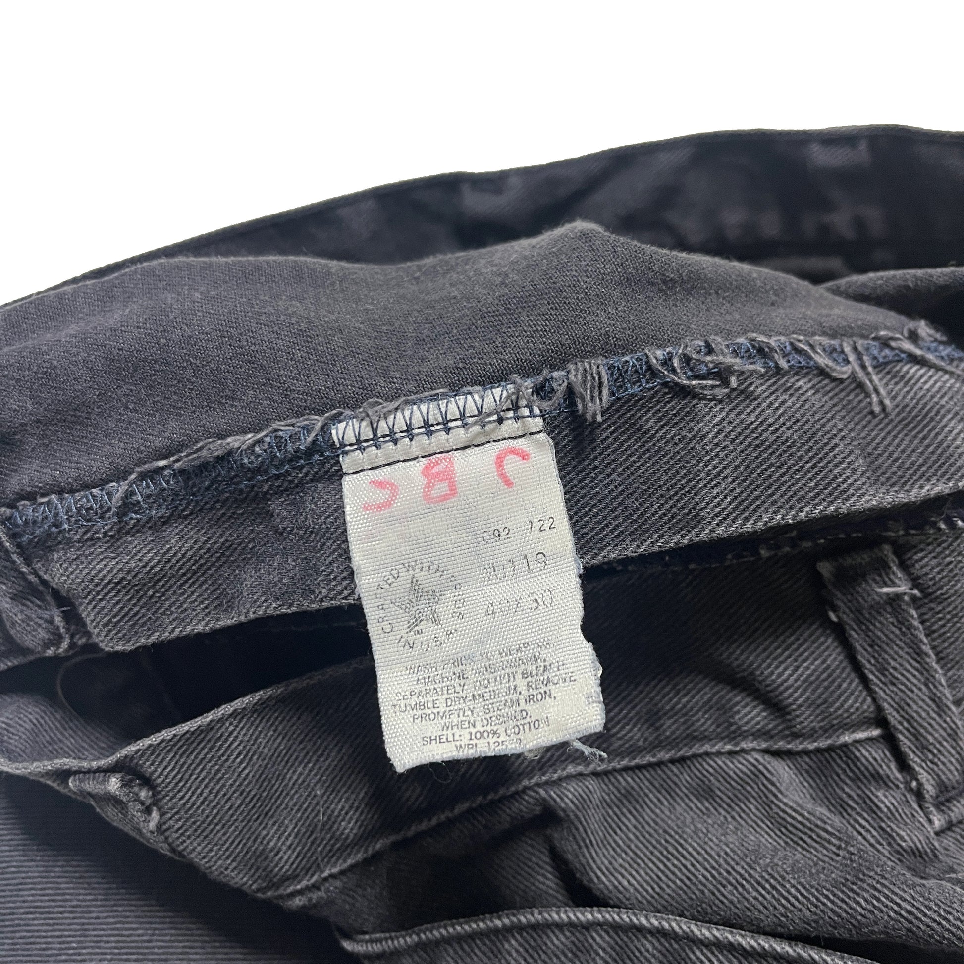 80s Carhartt Frisko Work PT W36 L29 ディテール 1 金ボタン 金メッシュジッパー
