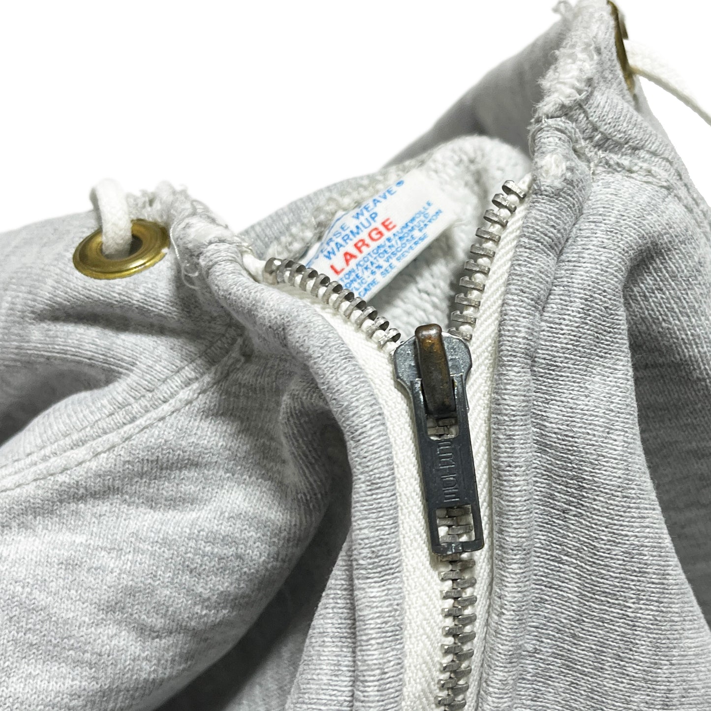80's Champion R/W Zip Parka グレー Size (L)