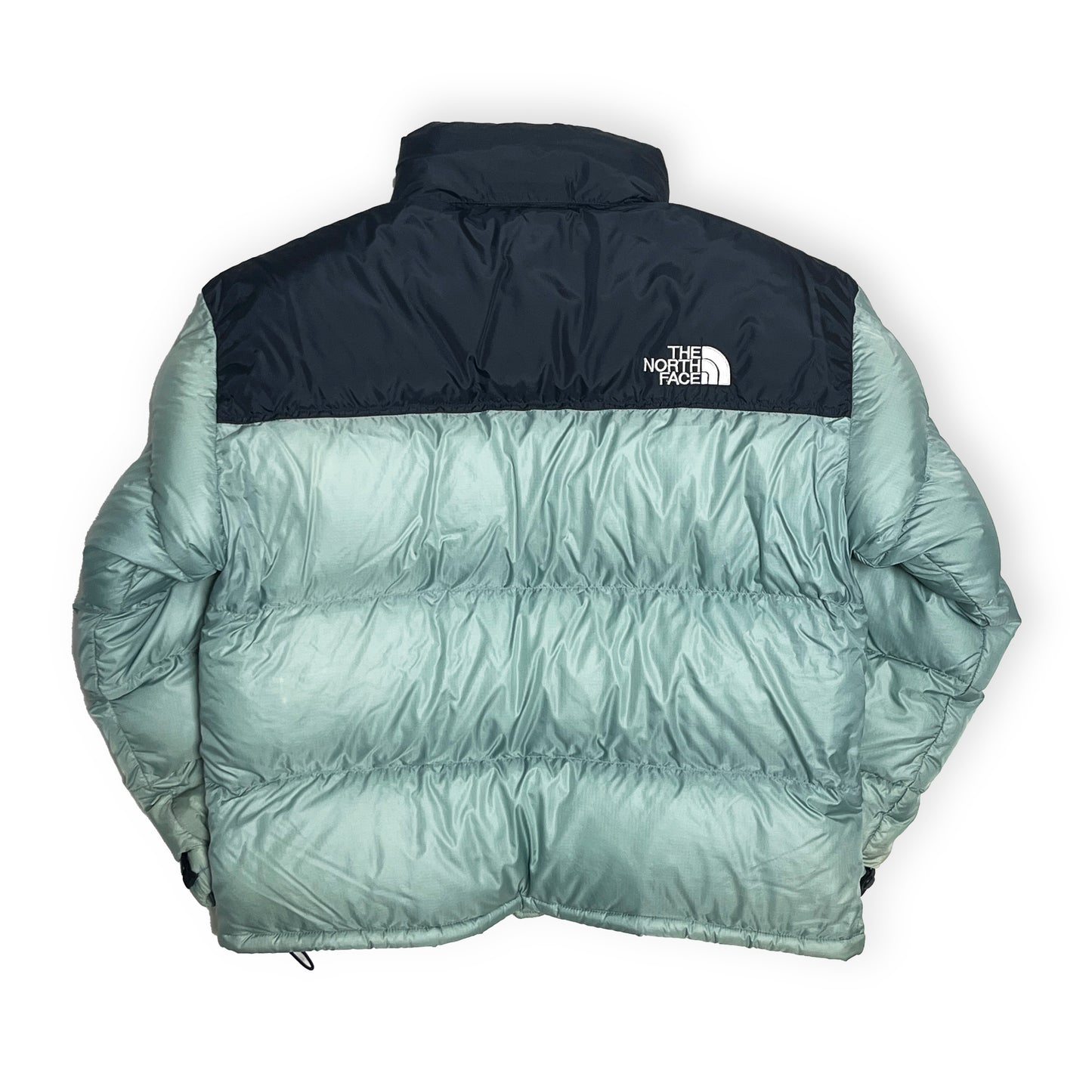 90's North Face Nuptse JKT "Ice Teal" Size (XL)