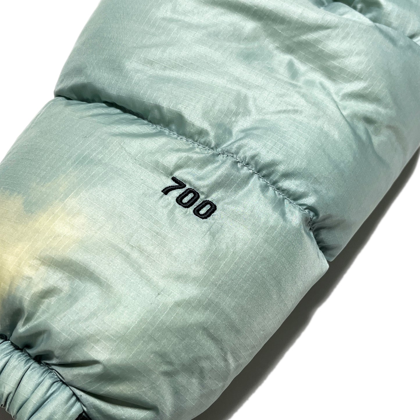 90's North Face Nuptse JKT "Ice Teal" Size (XL)