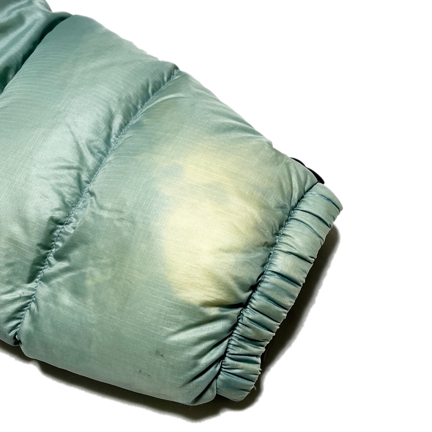 90's North Face Nuptse JKT "Ice Teal" Size (XL)