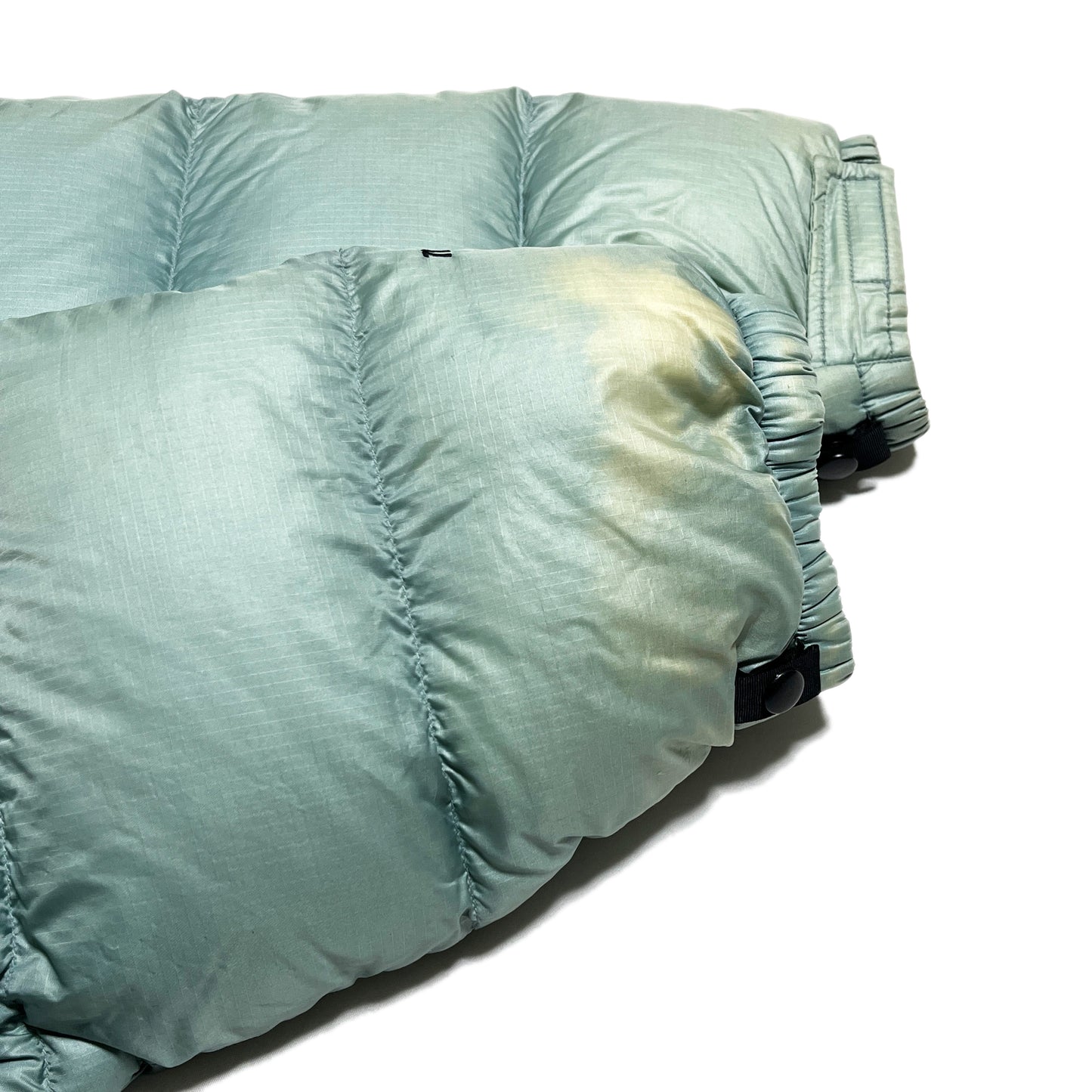 90's North Face Nuptse JKT "Ice Teal" Size (XL)